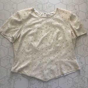 David’s Bridal Beaded Top